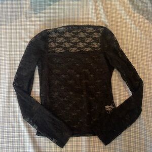 Brandy Melville Lace Long sleeve
